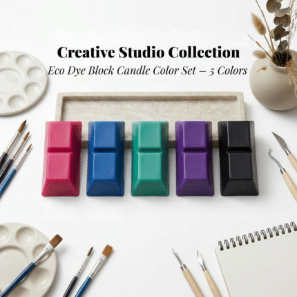 Eco Dye Block küünlavärvide komplekt “Creative Studio Collection” (5 värvi)